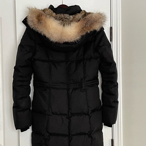 Pajar Women’s Quilted Down Coat Faux Fur Trim - Picture 5 of 7